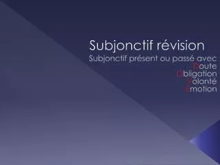 subjonctif r vision