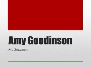 Amy Goodinson
