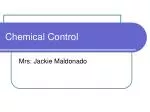 Chemical Control - slide 1