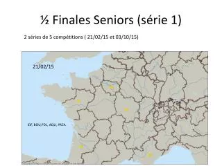 finales seniors s rie 1