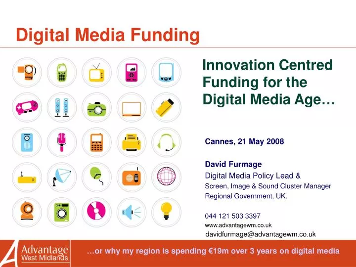 digital media funding