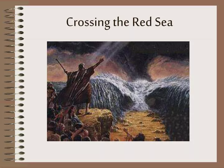 crossing the red sea