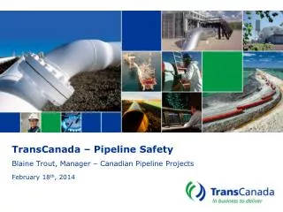 TransCanada Corporation (TSX/NYSE: TRP)