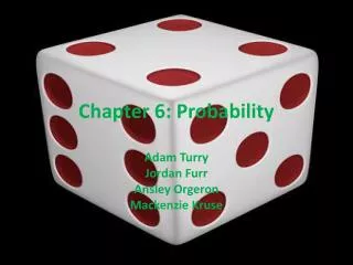 Chapter 6: Probability