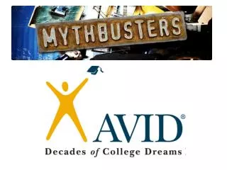 Myth: AVID is a remedial program