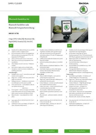 bluetooth handsfree kit