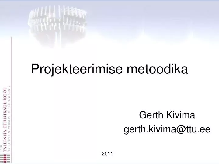 projekteerimise metoodika