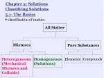 classification of matter: - slide 1