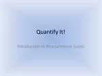 Quantify It! - slide 1