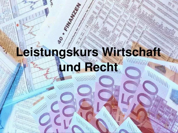 leistungskurs wirtschaft und recht