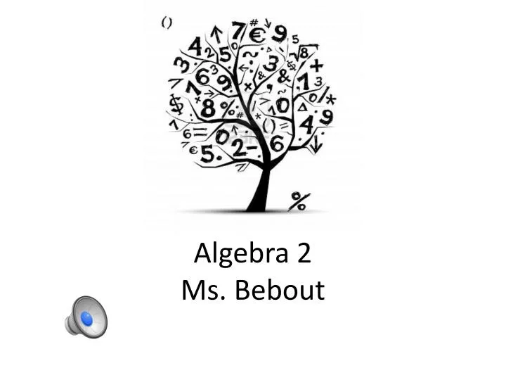 algebra 2 ms bebout