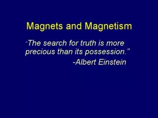 What is Magnetism?