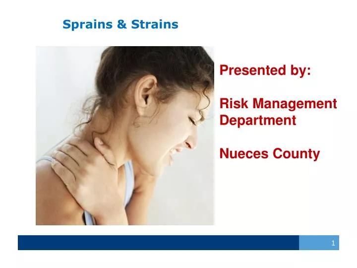 sprains strains