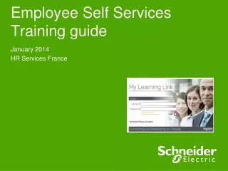 Employee Self Services Training guide