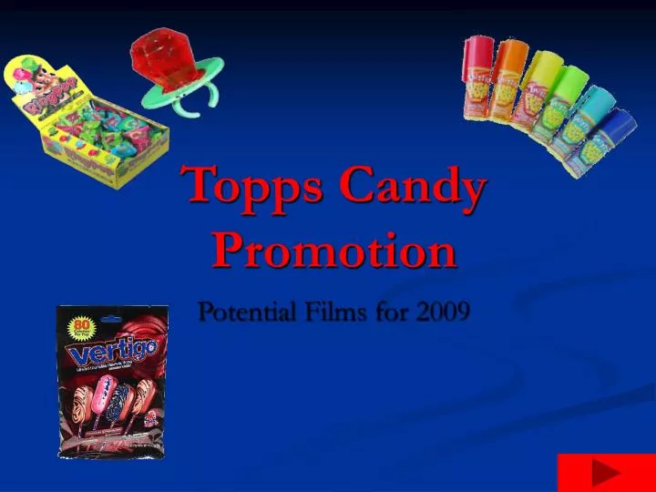 topps candy promotion