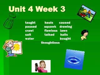 Unit 4 Week 3