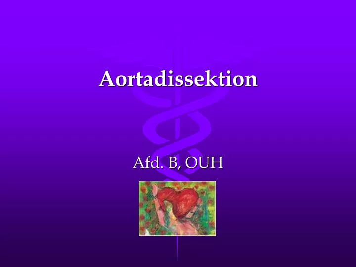 aortadissektion