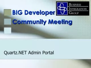 Quartz.NET Admin Portal