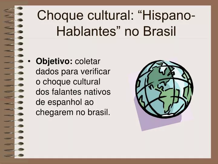 choque cultural hispano hablantes no brasil