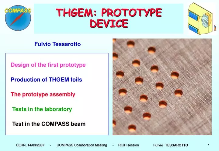 thgem prototype device