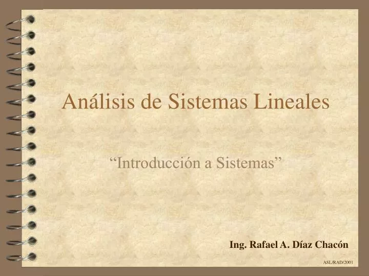 an lisis de sistemas lineales