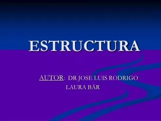 estructura