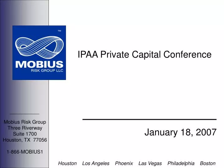 ipaa private capital conference