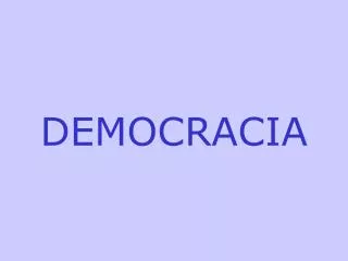 democracia
