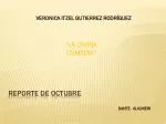 REPORTE DE OCTUBRE - slide 1