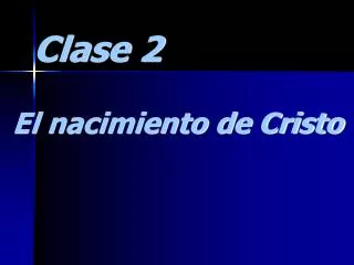clase 2