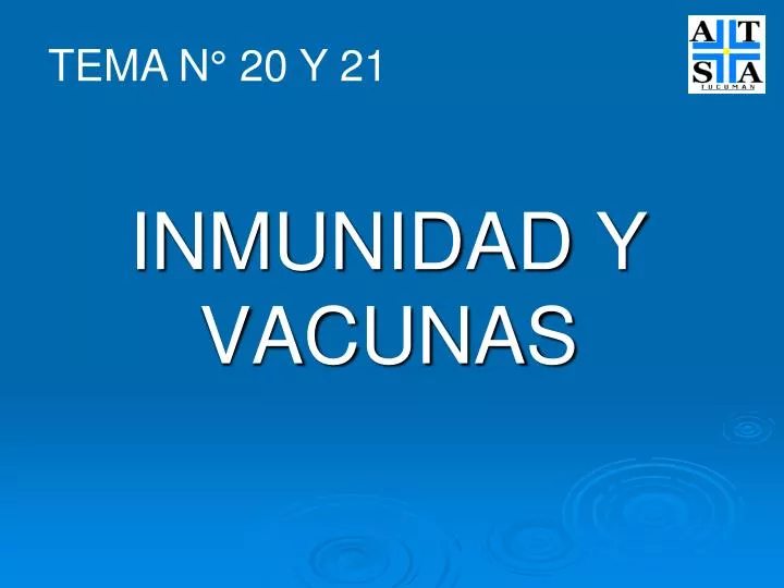 inmunidad y vacunas