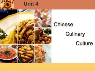 Chinese Culinary Culture