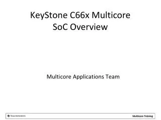 Multicore Applications Team