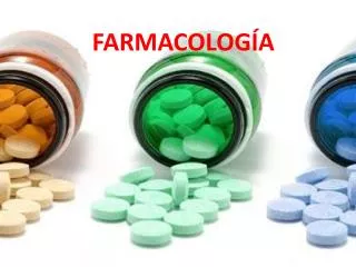 farmacolog a