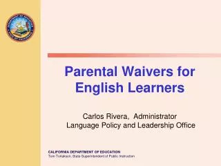 Placement of English Learners
