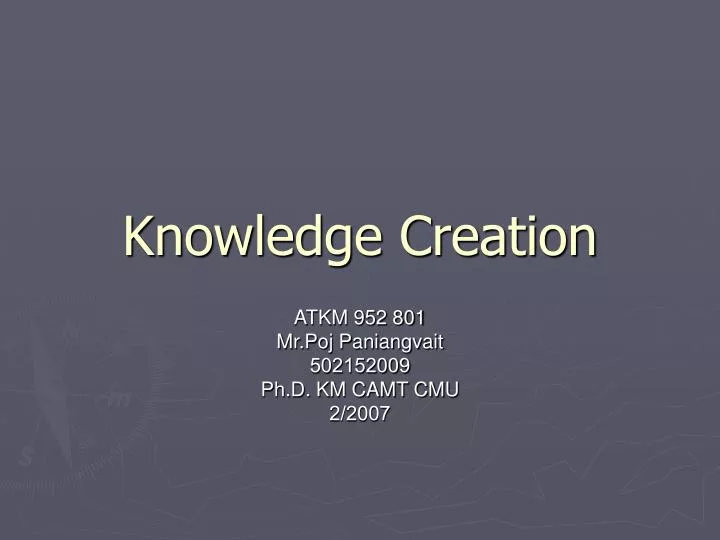 knowledge creation
