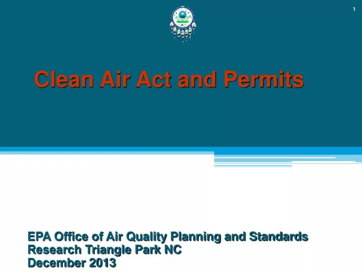 clean air act and permits