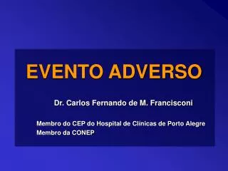 evento adverso