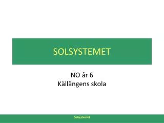 solsystemet