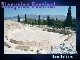 Dionysian Festival