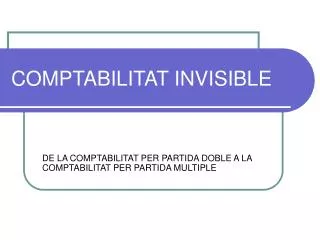comptabilitat invisible