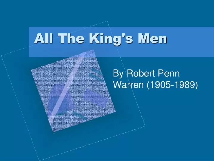 all the king s men