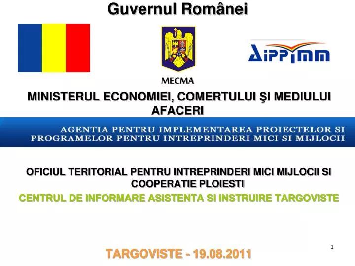 guvernul rom nei mecma ministerul economiei co mertului i mediului afaceri