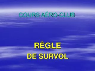 cours a ro club