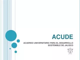 acude