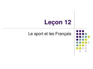 le on 12