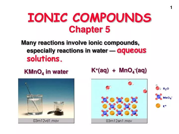 ionic compounds chapter 5