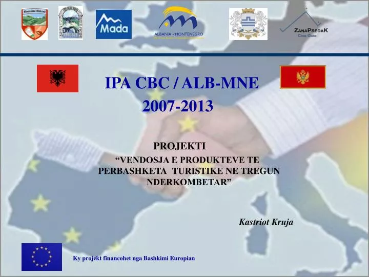 ky projekt financohet nga bashkimi europian