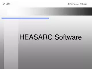 HEASARC Software