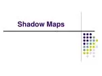 Shadow Maps - slide 1